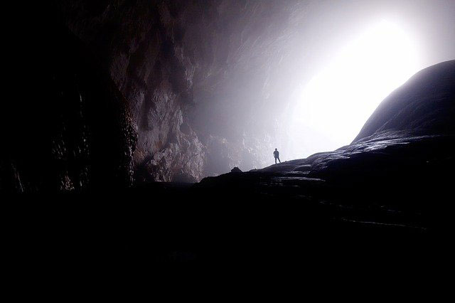 Höhlenforschung Nachtsicht