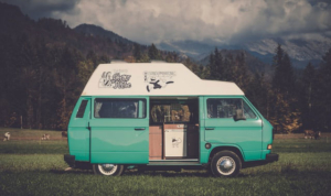 Erster Urlaub Campervan