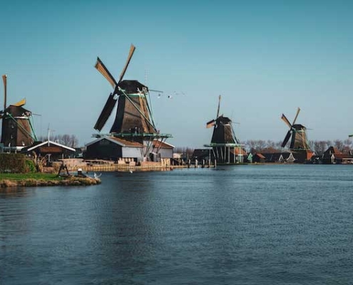 Atemberaubende Landschaften Niederlande