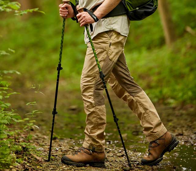 Trekkingstöcke Schlangenhautdesign